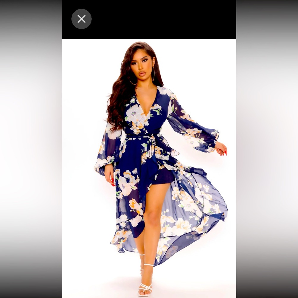 Floral Midi Dress BNWT